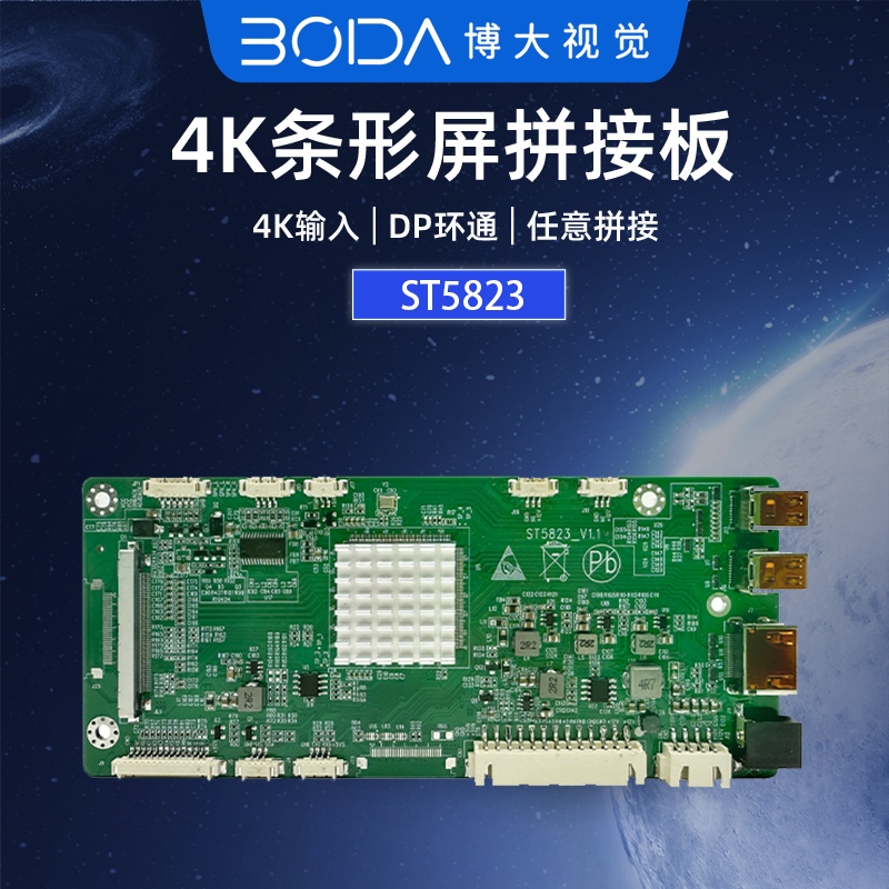 条形屏拼接板卡 ST5823