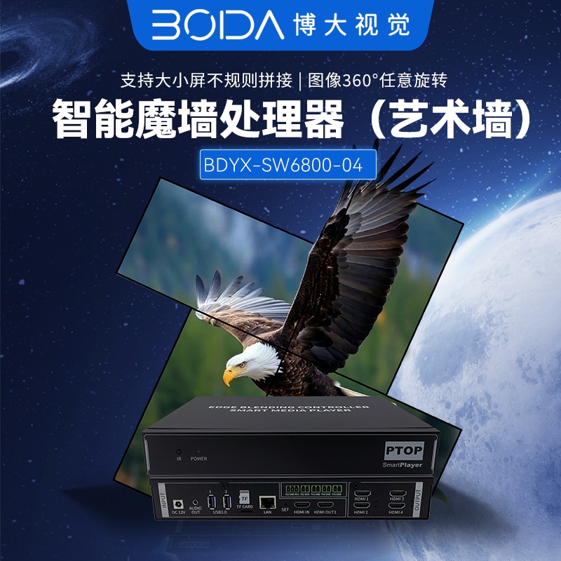 智能魔墙处理器0.5U(艺术墙）