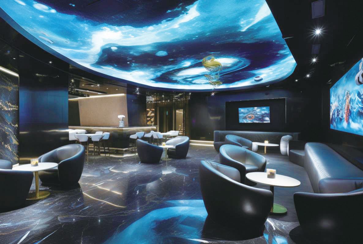 投影融合服务餐饮娱乐行业