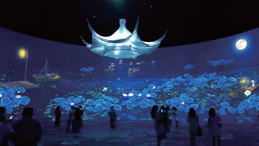 投影融合打造大运河博物馆沉浸式空间