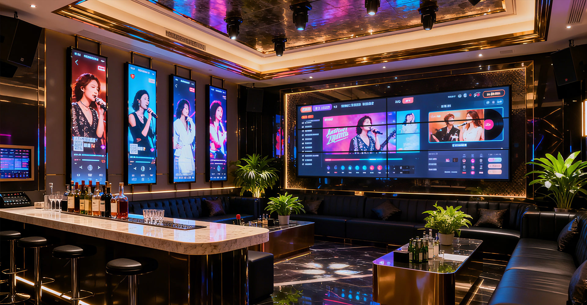 条形屏拼接板卡